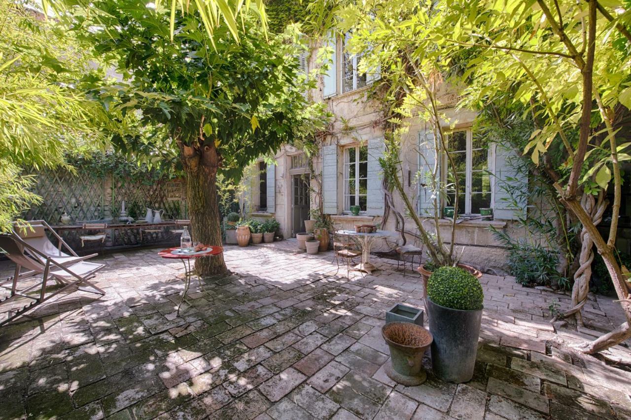 Maison Xixe Et Jardin En Intramuros Avignon Exterior foto